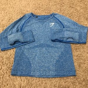 Gymshark vital cropped long sleeve shirt